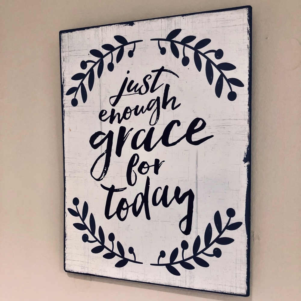 Metal wall sign (small)